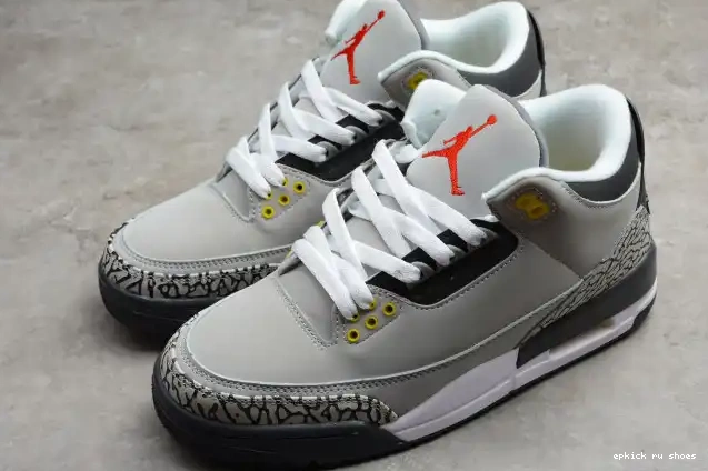 Cheap (2021) 3 Air Jordan CT8532-012 Grey Cool Retro 0526